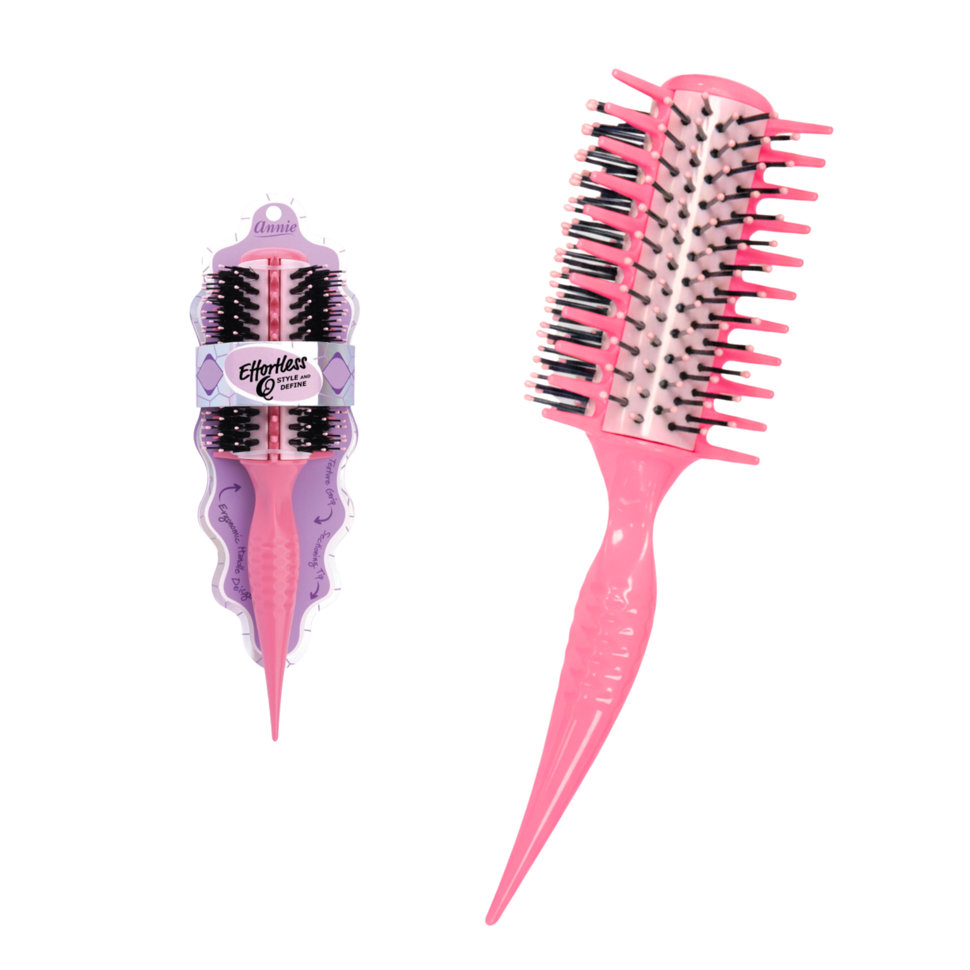 Effortless Q Style & Define Brush | Thick Bristles – Annie