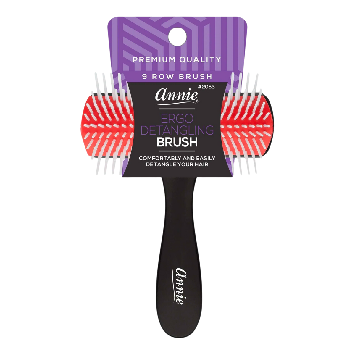 Annie Ergo Detangling Brush 9 Row Annie International
