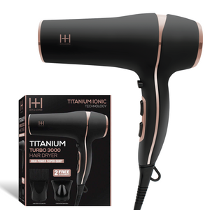 
                  
                    Load image into Gallery viewer, Hot &amp;amp; Hotter Titanium Turbo 3000 Hair Dryer
                  
                