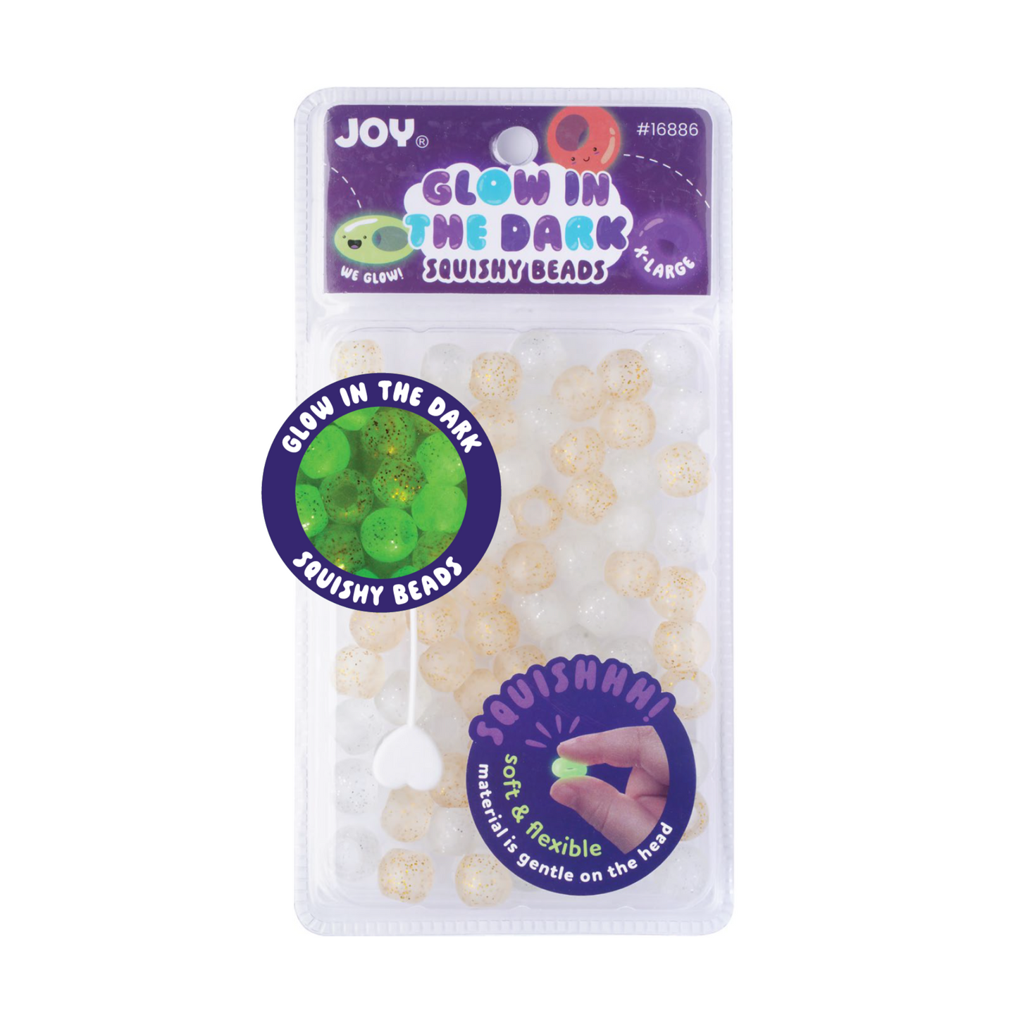 Joy Squish Beads in Packaging