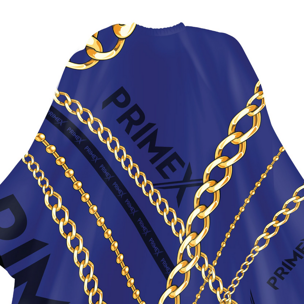 
                  
                    Load image into Gallery viewer, PrimeX Premium Barber Cape Chains Cutting Capes PrimeX   
                  
                
