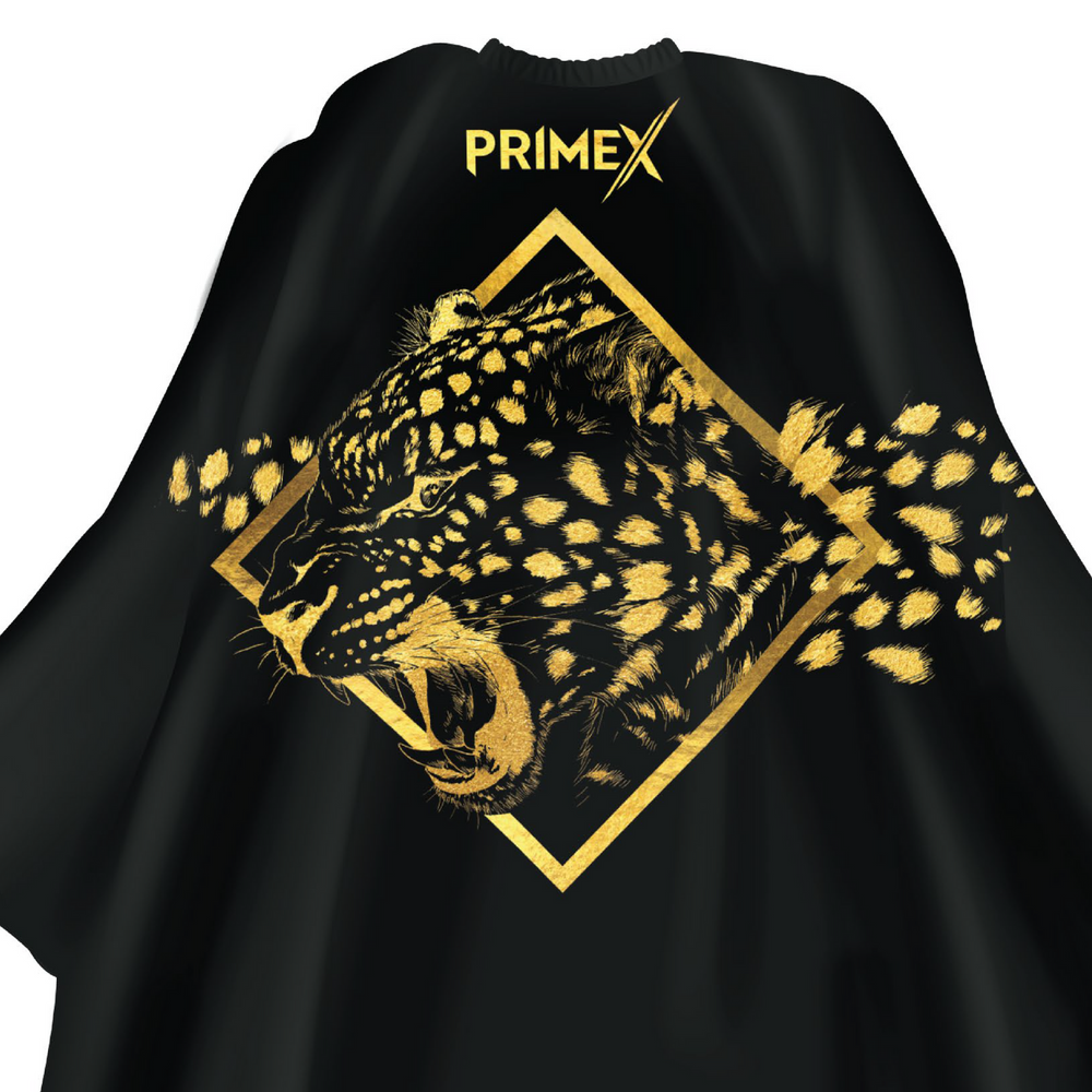
                  
                    Load image into Gallery viewer, PrimeX Premium Barber Cape Jaguar Cutting Capes PrimeX   
                  
                