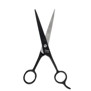 
                  
                    Load image into Gallery viewer, Annie Stainless Steel Straight Hair Shears 7.5&amp;quot; Matte Black
                  
                