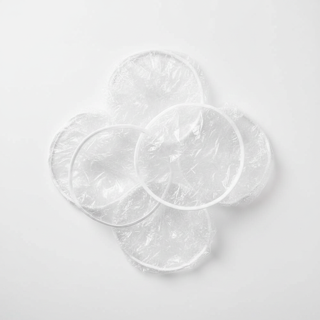 Annie Processing Caps X-Large, 10 Count, Clear