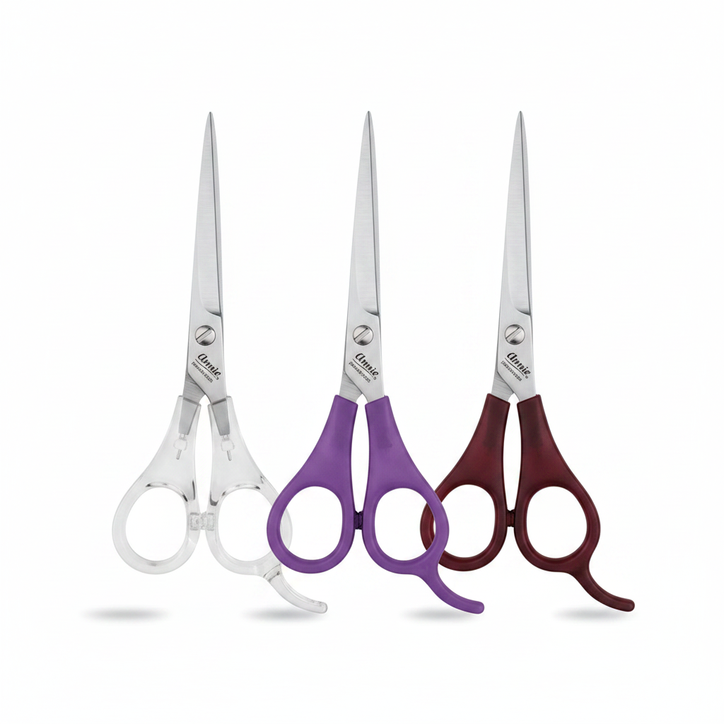Annie Professional Tijeras de acero inoxidable Tijeras para el cabello 5.5" Asst Color