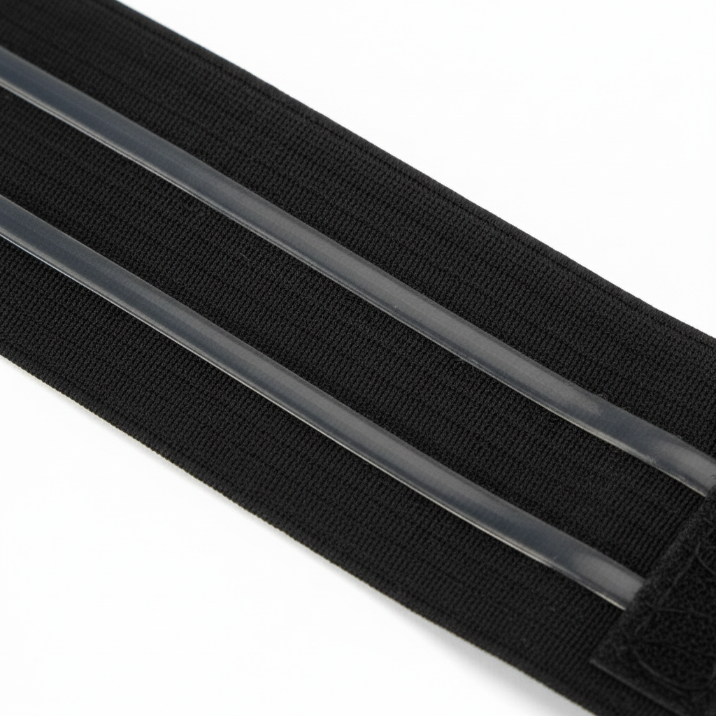 Annie Velcro Wig Band Silicone Grip 3cm, 1 Count, Black