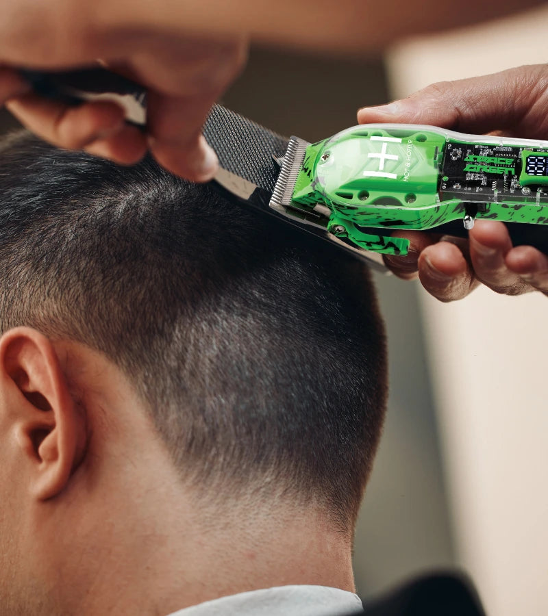 Hot & Hotter Professional Rechargeable Clippers Space Green Annie