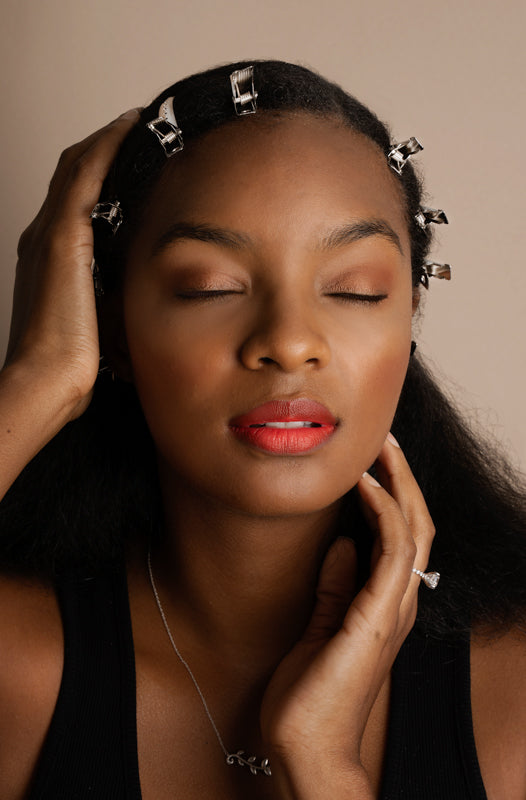 Annie International:Annie Duck Bill Clips 12cm, 12 Count Metal Hair Clips, Silver