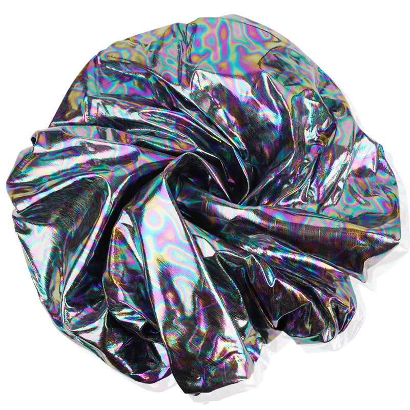 Ms. Remi Silky Satin Vivid Bonnet XL Platinum Leopard Bonnets Ms. Remi