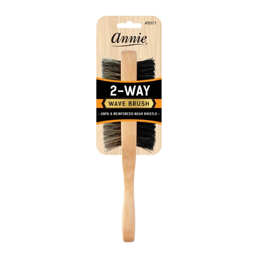 Annie Two Way Wave Boar Bristle Brush Soft and Hard Brushes Annie   
