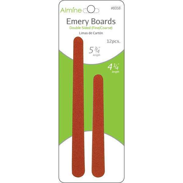 Almine Emery Boards 12Ct Nail Files Almine