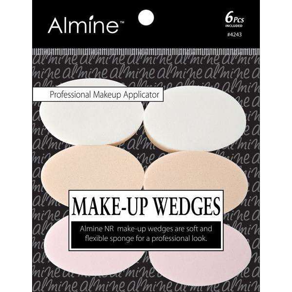 Annie International:Almine Makeup Wedges 6Ct Oval Shape