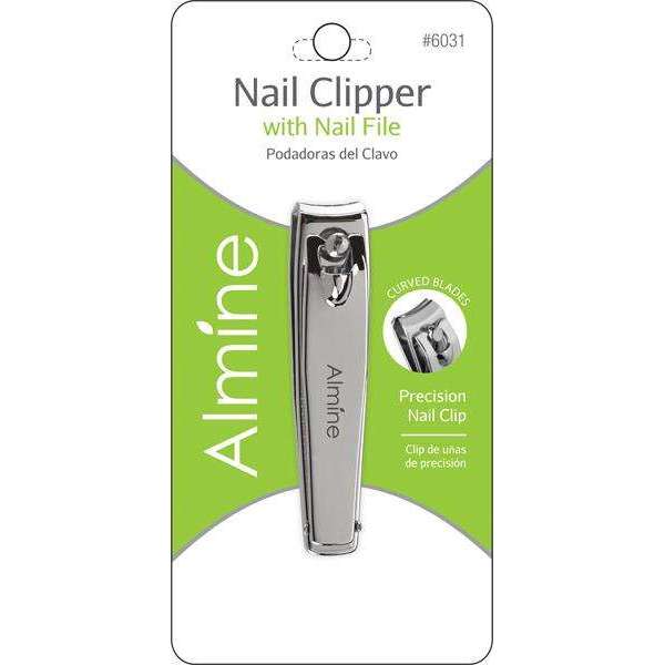 Almine Nail Clipper with File Small Nail Clippers Almine