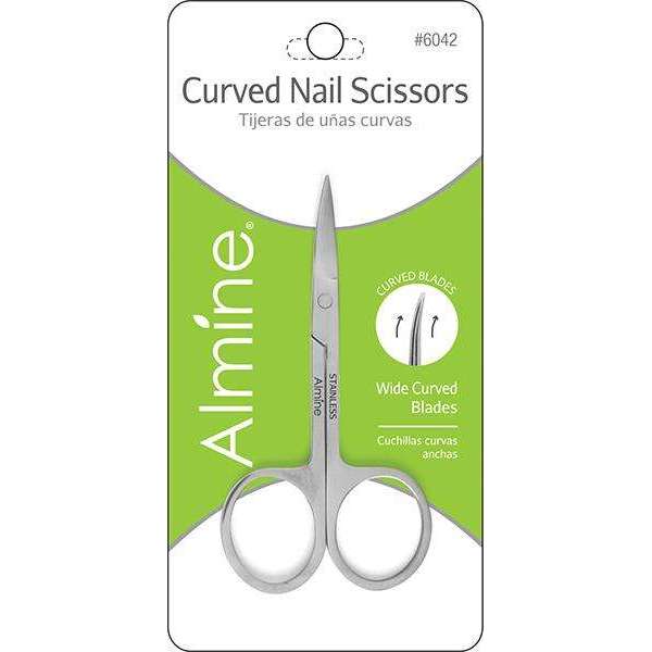 Almine Nail Scissors Curved Cuticle Scissors Almine