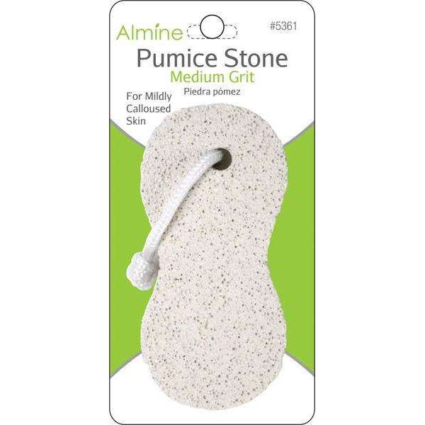 Almine Pumice Stone Peanut Shape Standard Grit Pumice Stone Almine