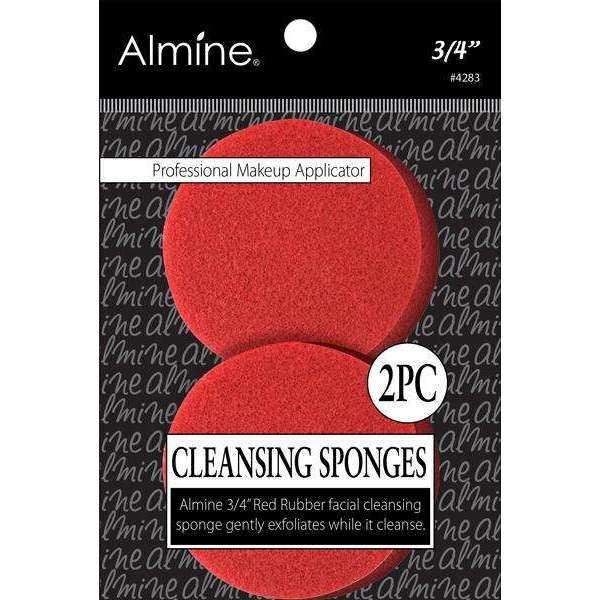 Annie International:Almine Rubber Cleansing Sponge 3/4" 2ct