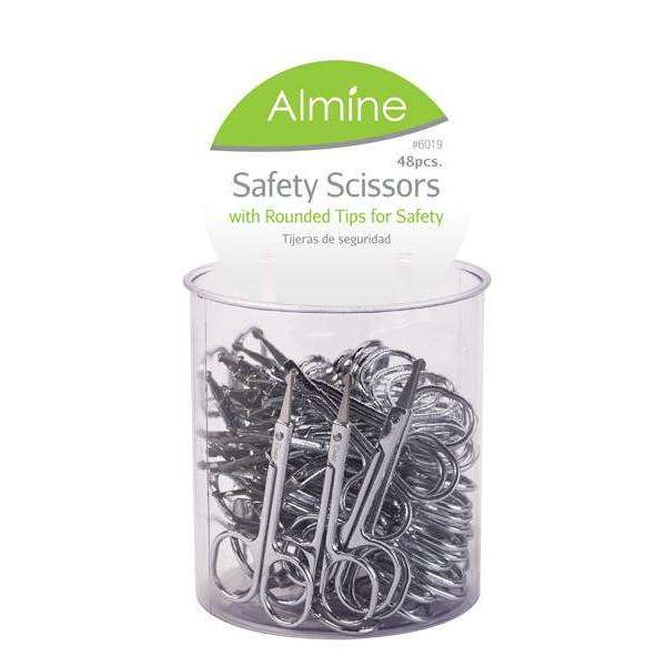Almine Safety Scissors 48Ct
