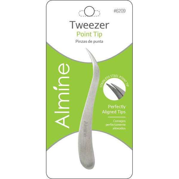 Almine Stainless Steel Point Tip Tweezers Tweezers Almine