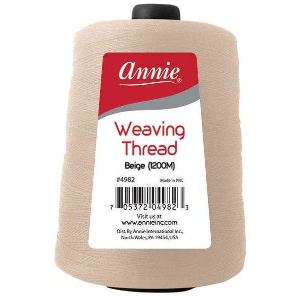 Annie International:Annie Weaving Thread 1200 Meters Beige