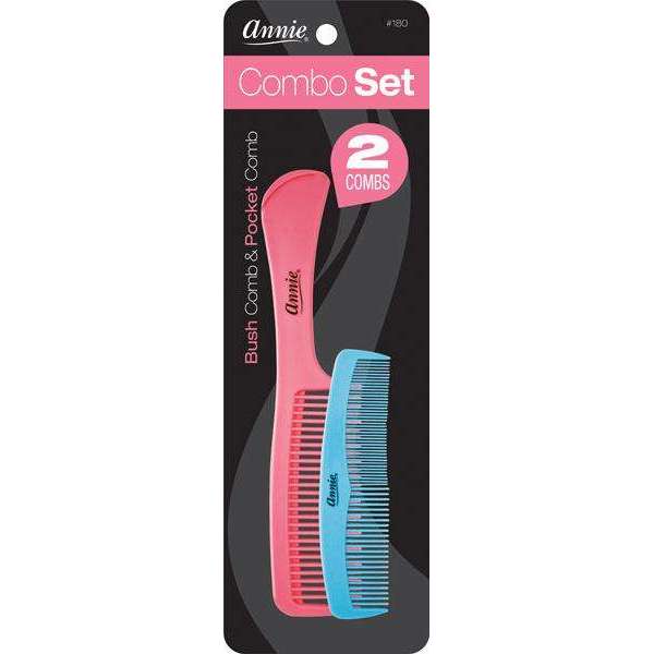 Annie International:Annie Comb Set Bush Comb & Pocket Comb