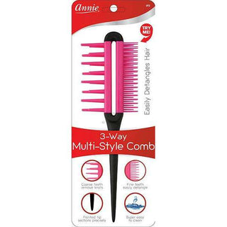 Annie 3-way Multi-Style Comb