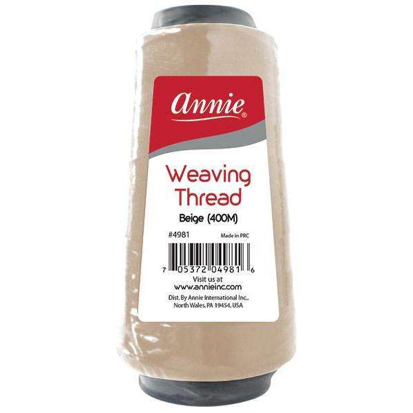 Annie International:Annie Weaving Thread 400 Meters Beige