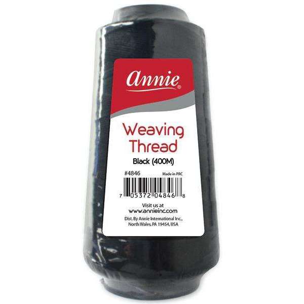 Annie International:Annie Weaving Thread 400 Meter Black