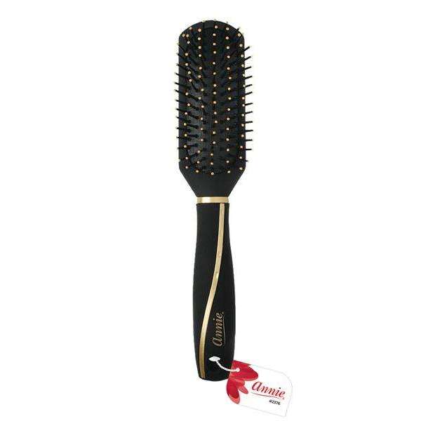 Annie International:Annie 7 Row Paddle Cushion Brush, 1 Count, Black