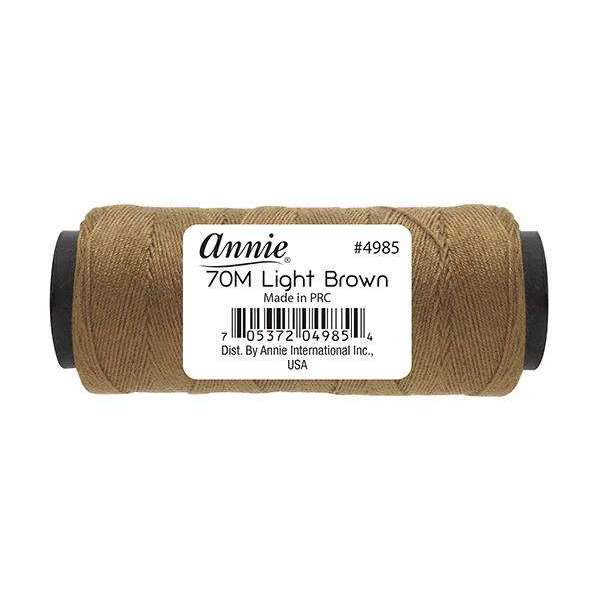 Annie International:Annie Weaving Thread 70 Meters Light Brown