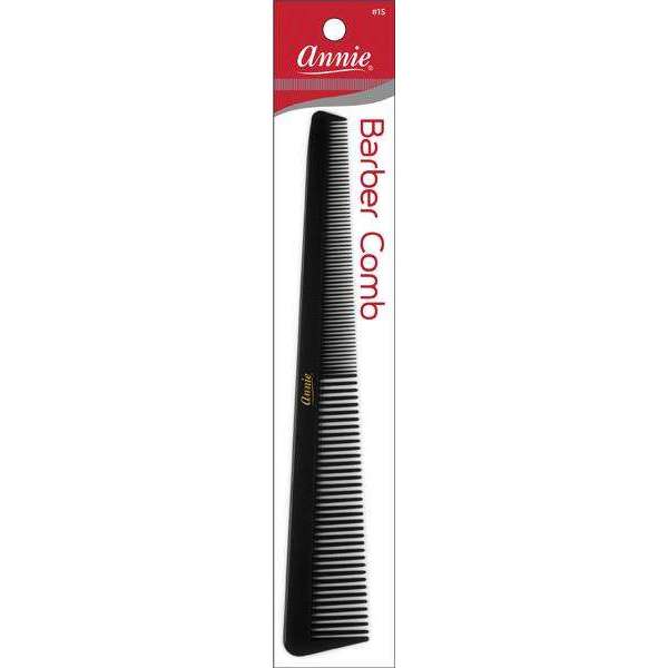 Annie International:Annie Barber Comb 7 1/2In Black