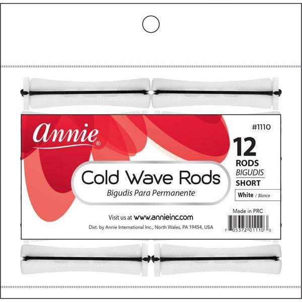 Annie International:Annie Cold Wave Rods Short 12Ct White