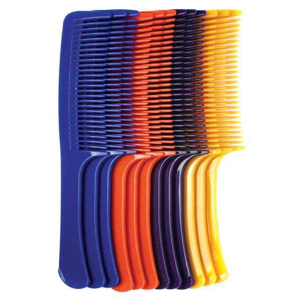 Annie International:Annie Curved Teeth Bush Comb 9" Bulk Asst Color