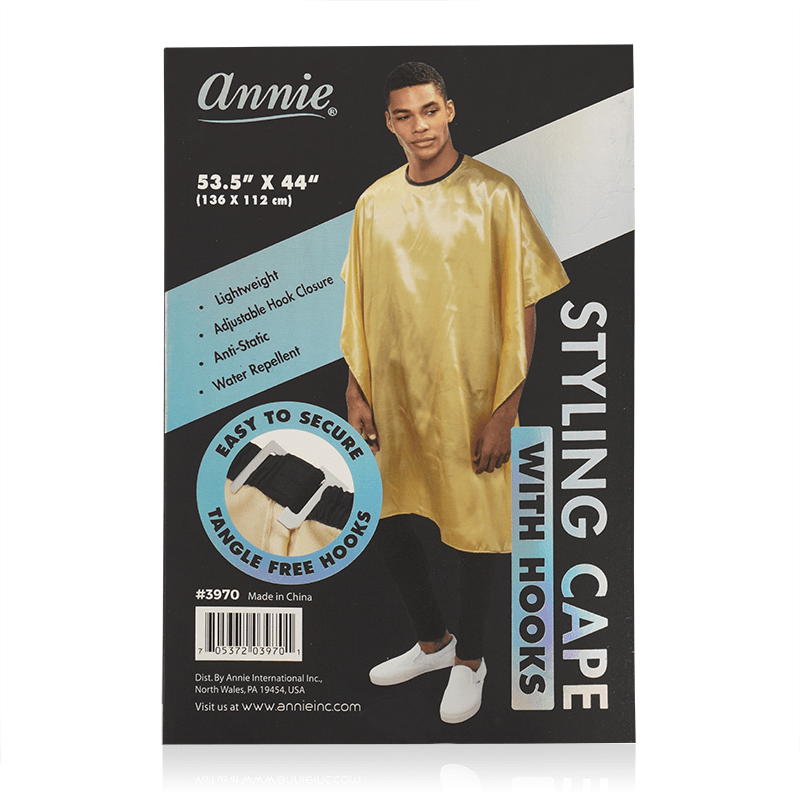 Annie International:Annie Cutting Cape with Stretchable Hook Gold