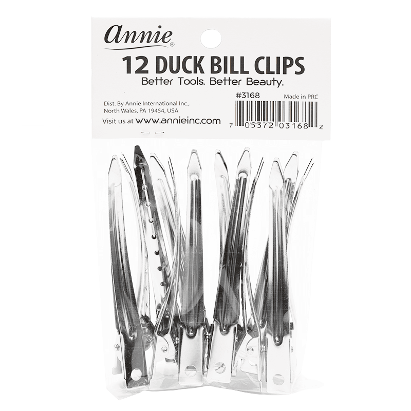 
                  
                    Load image into Gallery viewer, Annie Duck Bill Clips 12Ct Hair Clips Annie   
                  
                
