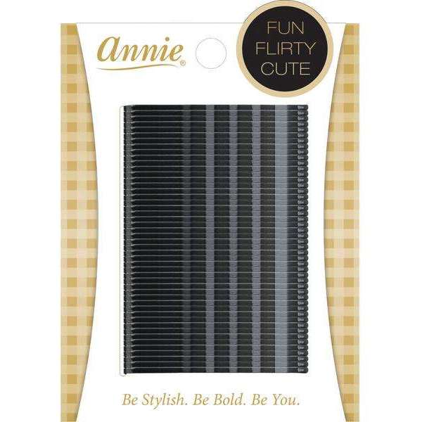 Annie Hair Pin 5.5cm 48ct Black Hair Pins Annie