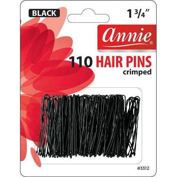 Annie International:Annie Hair Pins 1 3/4" 110Ct Black