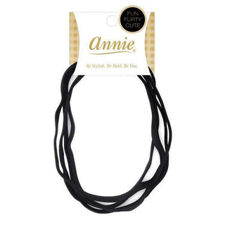 Annie Headband 4ct Black