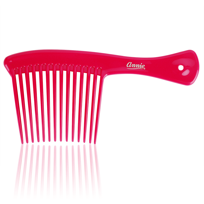 
                  
                    Load image into Gallery viewer, Annie Jumbo Rake Comb Asst Color Combs Annie Red  
                  
                