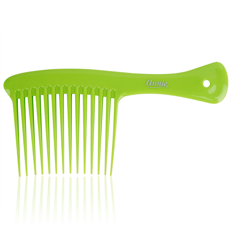 
                  
                    Load image into Gallery viewer, Annie Jumbo Rake Comb Asst Color Combs Annie Green  
                  
                