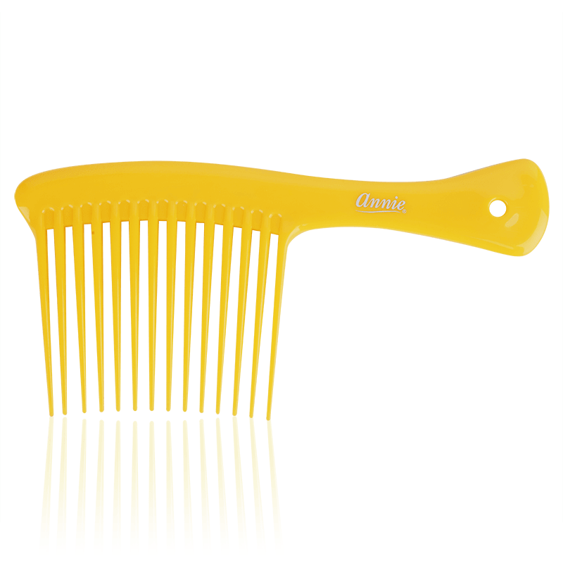 Annie International:Annie Jumbo Rake Comb Asst Color:Yellow