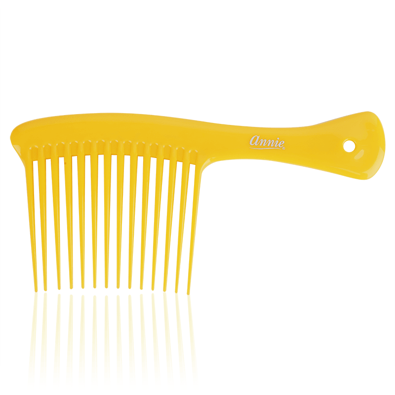 
                  
                    Load image into Gallery viewer, Annie Jumbo Rake Comb Asst Color Combs Annie Yellow  
                  
                
