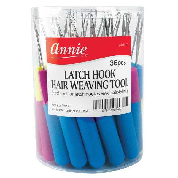 Annie International:Annie Latch Hooks In Jar 36Ct Asst Color