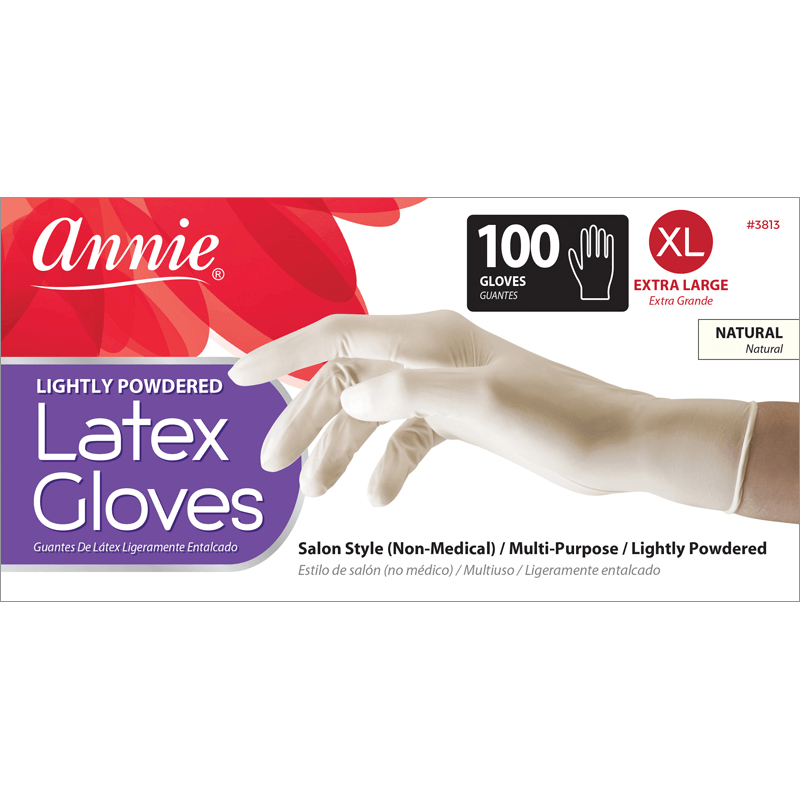 
                  
                    Load image into Gallery viewer, Annie Lightly Powdered Latex Gloves 100ct Gloves Annie X-Large  
                  
                