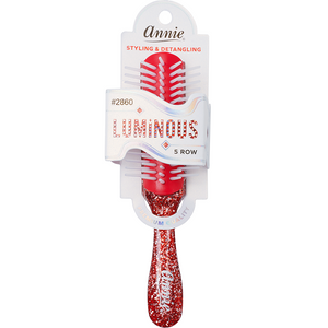 
                  
                    Load image into Gallery viewer, Annie Luminous 5 Row Styling Brush Assorted Colors Brushes Annie Red  
                  
                