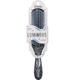 Annie Luminous 9 Row Styling Brush Assorted Colors