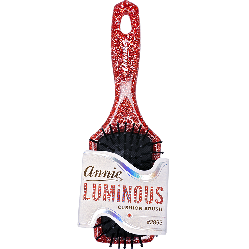 
                  
                    Load image into Gallery viewer, Annie Luminous Paddle Brush Small Assorted Colors Brushes Annie Red  
                  
                