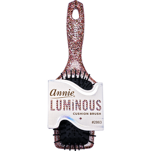 
                  
                    Load image into Gallery viewer, Annie Luminous Paddle Brush Small Assorted Colors Brushes Annie Silver/Rainbow  
                  
                