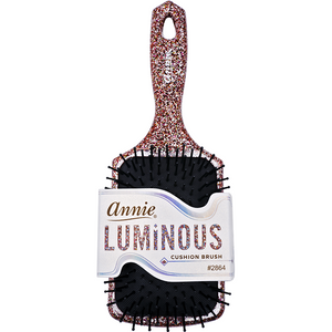 
                  
                    Load image into Gallery viewer, Annie Luminous Paddle Brush Large Assorted Colors Brushes Annie Silver/Rainbow  
                  
                