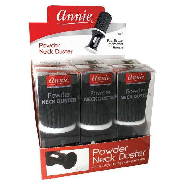 Annie Neck And Body Duster Display 6Ct Black  Annie   