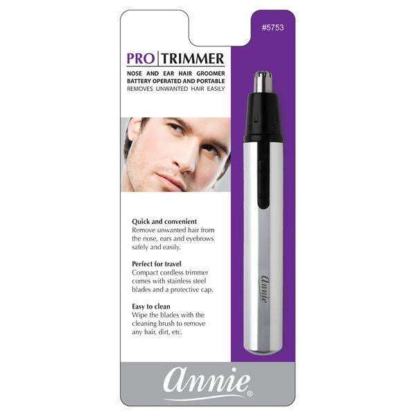 Annie Nose Hair Trimmer Silver Hair Trimmer Annie